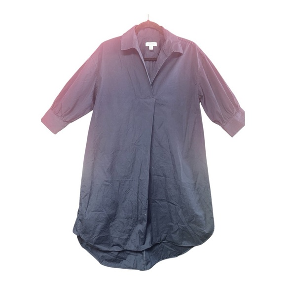 Nordstrom Navy Long Sleeve Dress - Picture 2 of 5